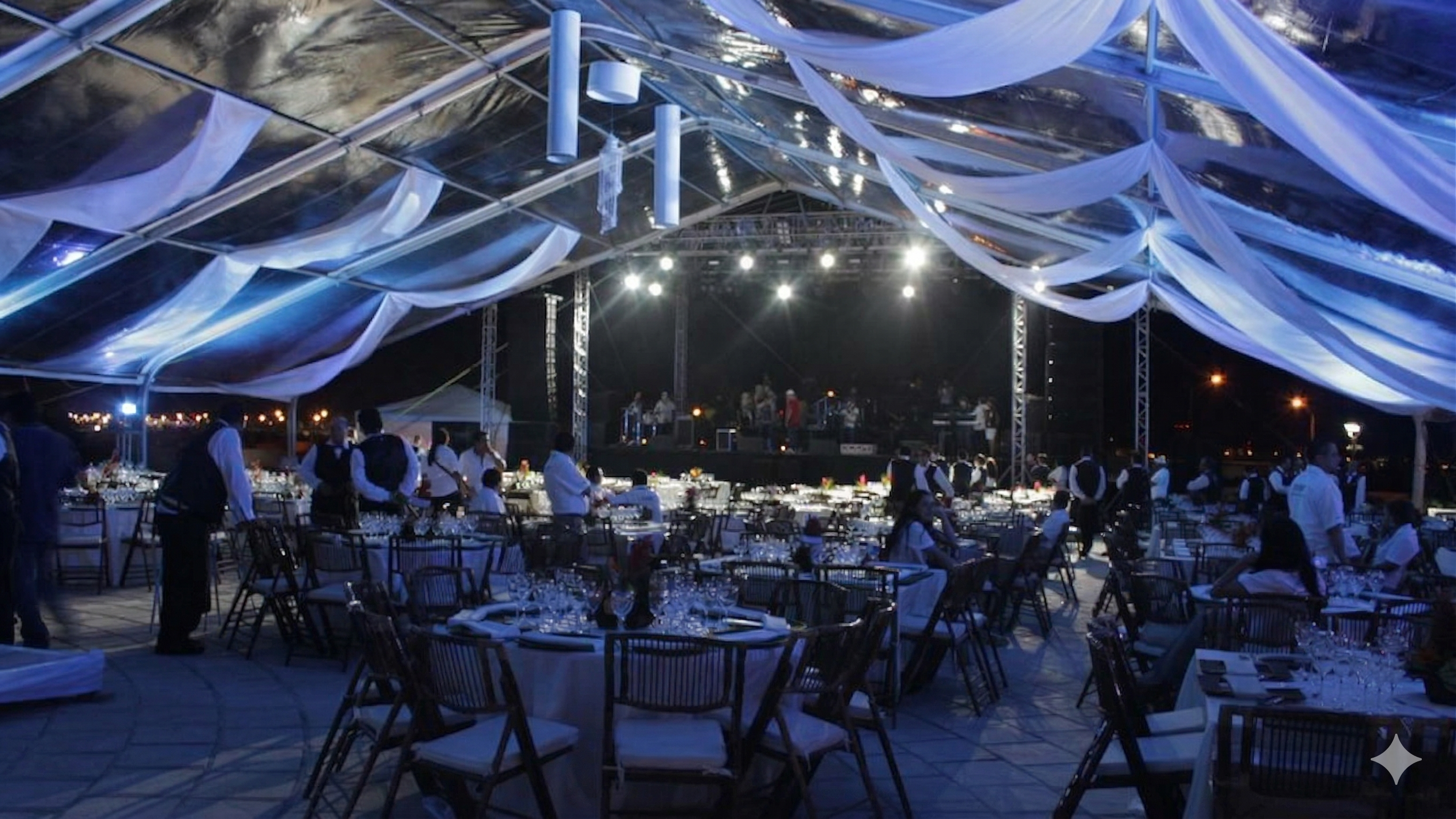 Estructura fabricada para evento especial de gran formato